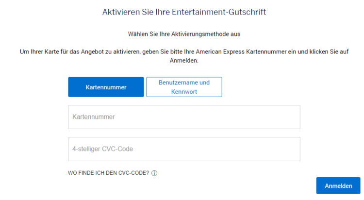 American Express Platinum Oesterreich Entertainment Guthaben Aktivieren