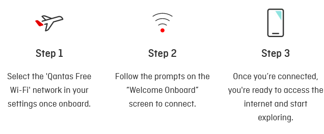 Anmeldung Qantas Wifi Anleitung