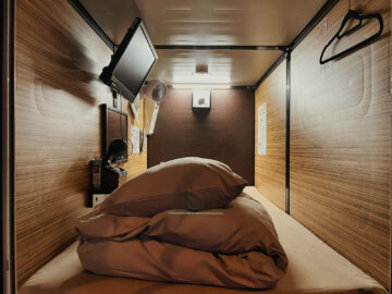 Capsule Hotel Anshin Oyado Premier Tokyo Shinjuku Kapsel 2