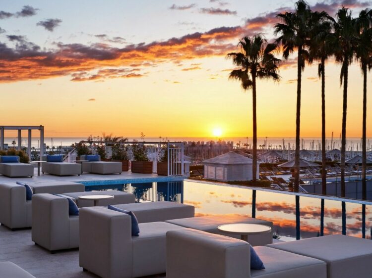 Hotel Arts Barcelona Infinity Pool Copyright