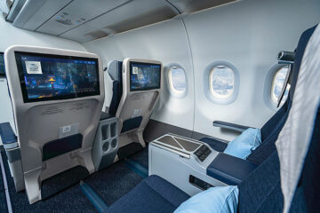 Kuwait Airways A320 Neo Business Class Sitz Copyright