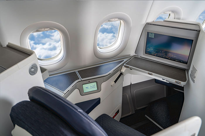 Kuwait Airways A330 800neo Business Class Sitz Copyright