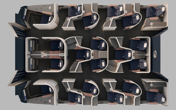 Lufthansa Allegris Business Class Layout Copyright