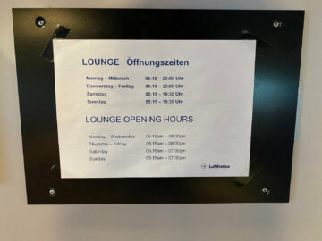 Lufthansa Senator Lounge Duesseldorf Oeffnungszeiten