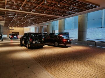 Mandarin Oriental Tokio Eingang 1