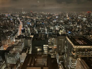 Mandarin Oriental Tokio Fitness Aussicht 1