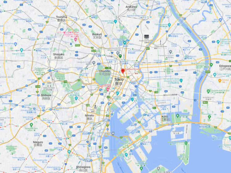 Mandarin Oriental Tokio Lage 1
