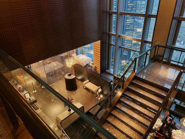 Mandarin Oriental Tokio Lobby Bar 1