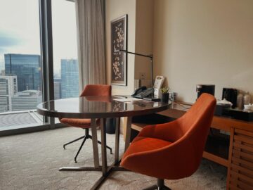 Mandarin Oriental Tokio Schreibtisch 1