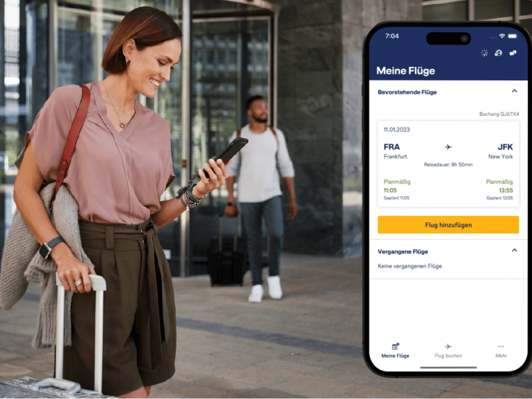Neue Lufthansa App Copyright
