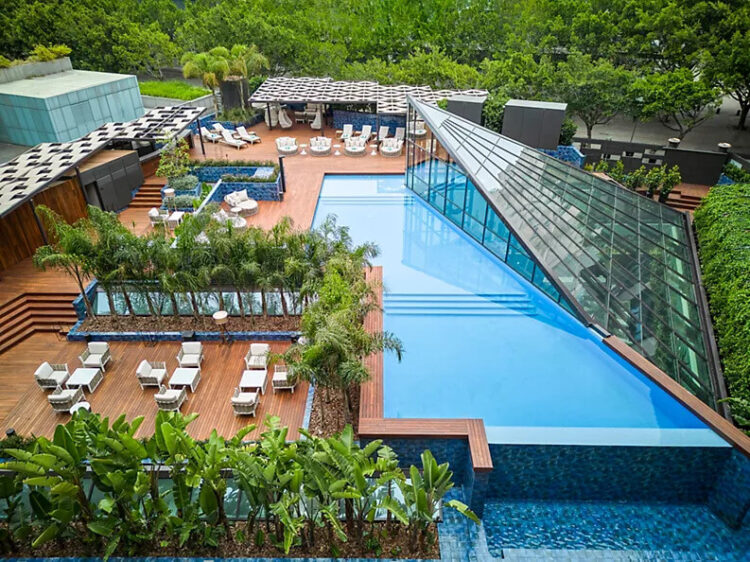 Sofitel Barcelona Skipper Pool Copyright