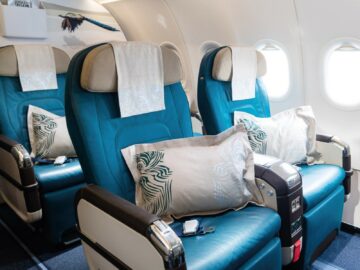Sri Lankan Airlines Business Class A320 Sitz Copyright