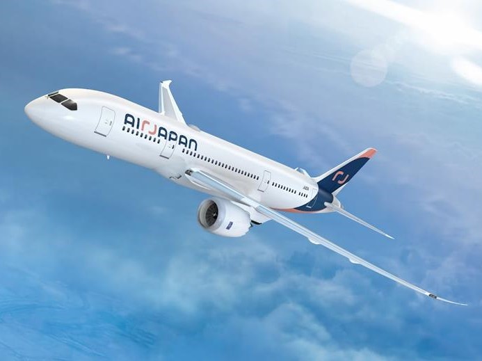 Airjapan Boeing 787 Copyright