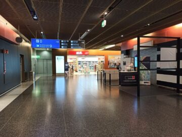 Flughafen Frankfurt Terminal 2 Bereich D Wegweiser