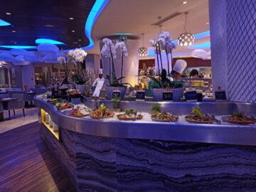 Intercontinental Doha Beach Coral Restaurant Dinner Salad Corner