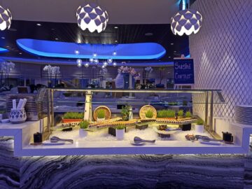 Intercontinental Doha Beach Coral Restaurant Dinner Sushi Corner
