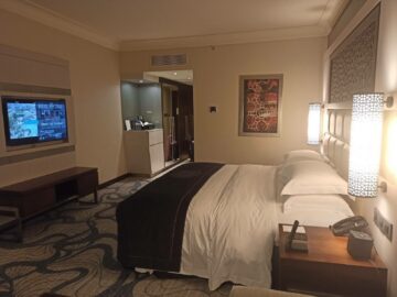 Intercontinental Doha Beach Zimmer Blick Auf Tuer