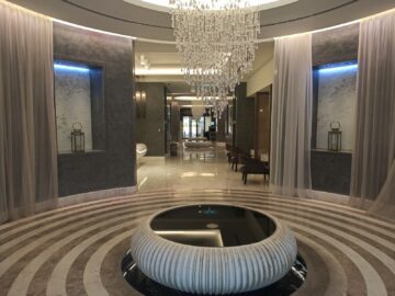 Intercontinental Doha Spa Bereich Eingang