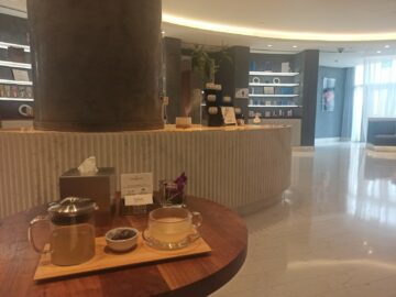 Intercontinental Doha Spa Bereich Rezeption