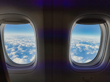 Japan Airlines Aussicht Fenster 1