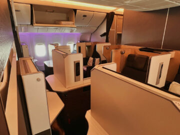 Japan Airlines Business Class Boeing 777 300er Mini Kabine 2