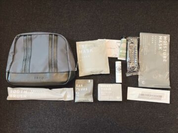 Japan Airlines First Class Amenity Kit 5