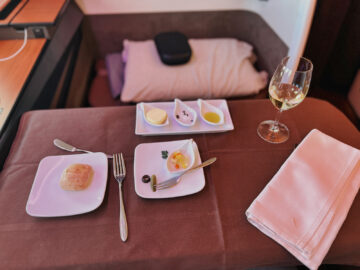 Japan Airlines First Class Amuse Bouche 1