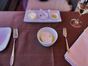 Japan Airlines First Class Amuse Bouche 2