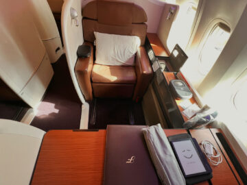 Japan Airlines First Class Boeing 777 300er Sitz 6