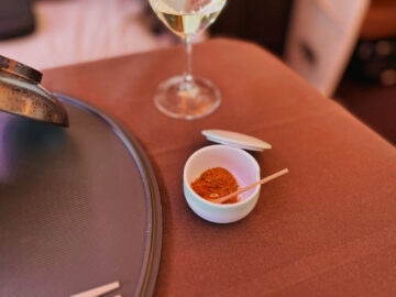 Japan Airlines First Class Gewuerz 1