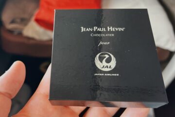 Japan Airlines First Class Schokolade Geschenk 1