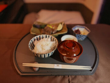 Japan Airlines First Class Snack 1