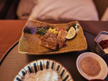 Japan Airlines First Class Snack 2