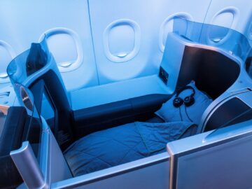 Jetblue Classic Mint Lie Flat Copyright