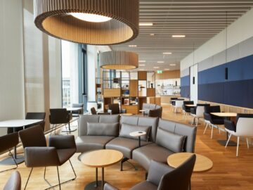 Lufthansa Business Class Lounge Berlin Copyright