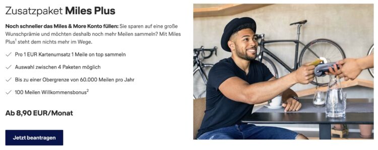 Miles And More Kreditkarte Deutsche Bank Zusatzpaket Miles Plus
