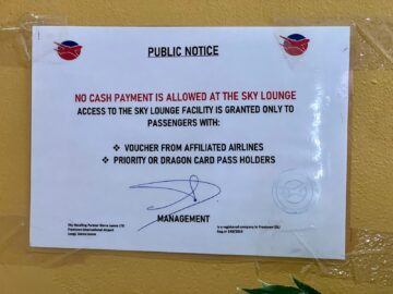 Sky Lounge Freetown Public Notice Payment