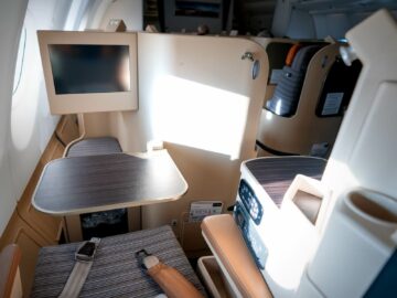 Condor Airbus A330 200 Business Class Monitor Copyright