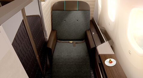 Oman Air First Class Suite Sitz Copyright