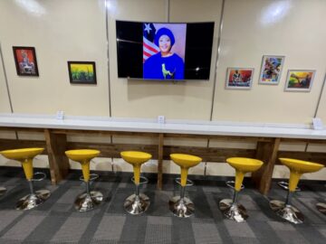 Sanbra Business Priority Lounge Monrovia Hocker