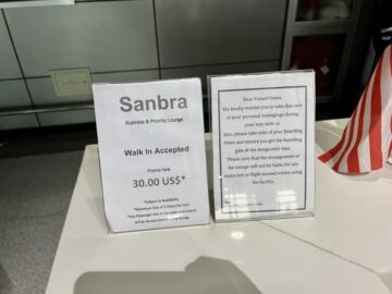 Sanbra Business Priority Lounge Monrovia Walk In Preis