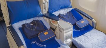 Azerbaijan Airlines Business Class Boeing 767 Copyright