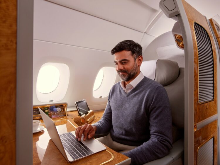 Emirates Wifi First Class Copyright
