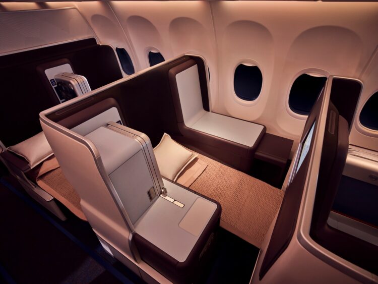 Flydubai Business Class Lie Flat Sitz Copyright