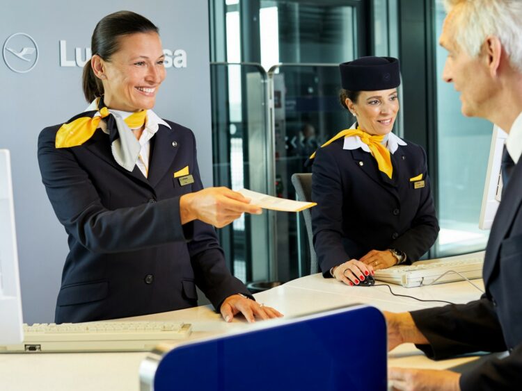 Lufthansa Boarding Gate Copyright
