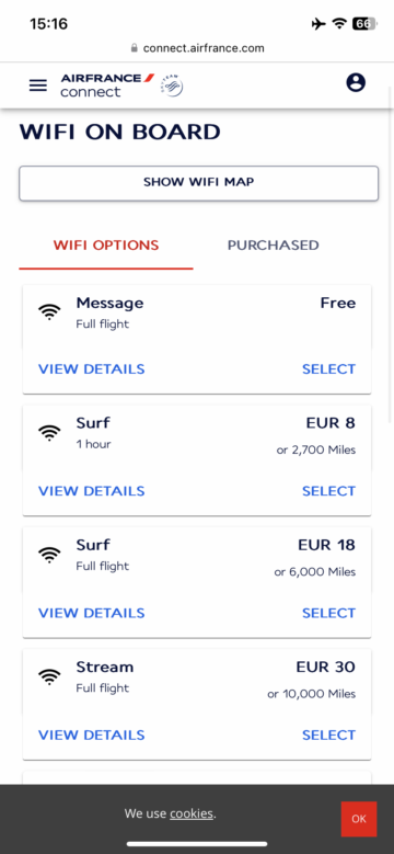 Air France La Première First Class Boeing 777 300 Wifi4