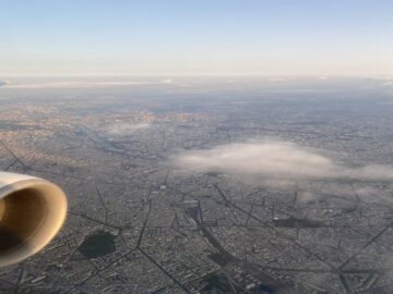 Air France La Première Lounge Paris Blick Auf Paris