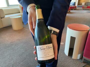 Air France La Première Lounge Paris Charles De Gaulle Champagner