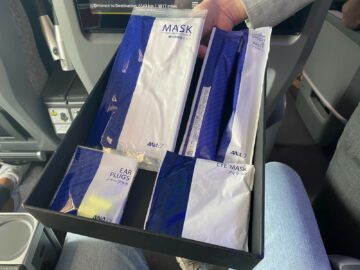 Ana Premium Economy Airbus A380 Amenities
