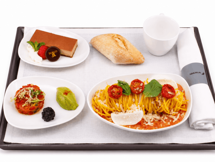 Iberia Catering 2026 Pasta Copyright